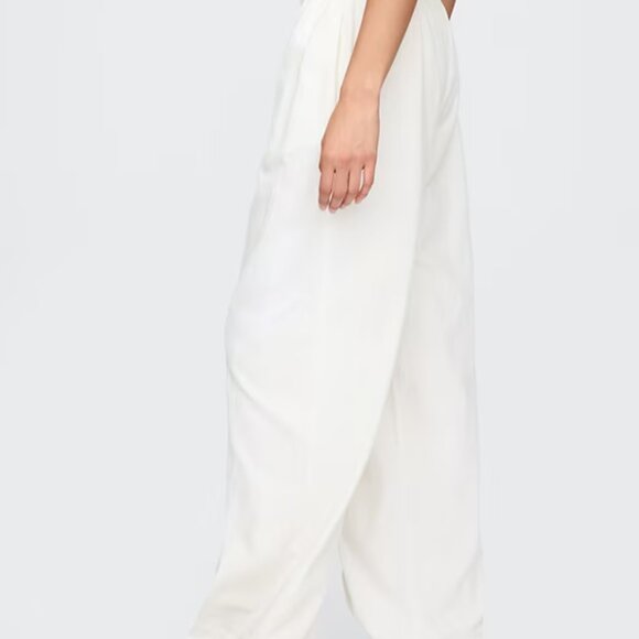 Linen-Blend Easy Wide-Hem Pants | GAP | New Off-White | Size S | NWT - Picture 5 of 5